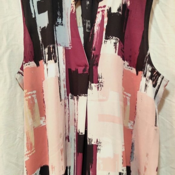Sleeveless Blouse XL Van Heusen - Picture 1 of 2